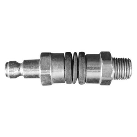 T Swivel Hose Fitting 1/4" MNPT by USA Milton Pneumatic Hose Quick Connect Fittings