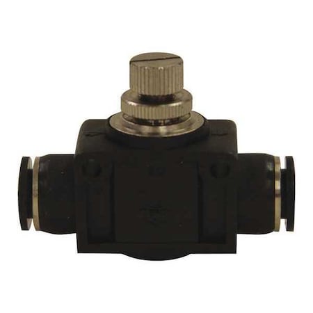 PTC Speed/Flow Control 3/8" OD PK5 by USA Milton Pneumatic Push On Hose Fittings