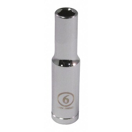 Deep Socket 1/4in D 6mm 6Pt by USA Mountain Sockets