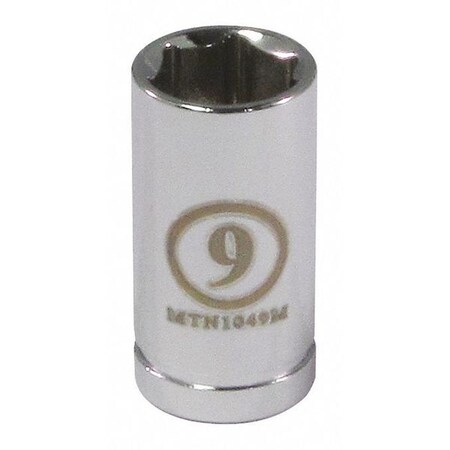 Socket 1/4in D 9mm 6Pt by USA Mountain Sockets