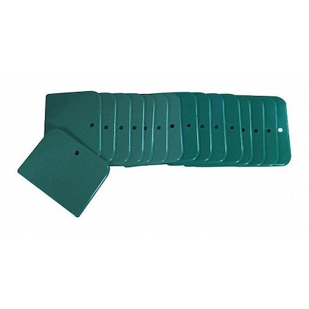 Spreaders 4in Plastic Green 100/Box by USA Mountain Putty & Joint Knives Spatulas Scrapers