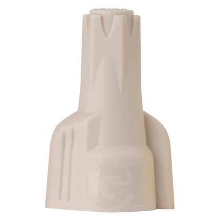 Wire Connector Winged Tan PK100 by USA Gardner Bender Electrical Wire Connectors