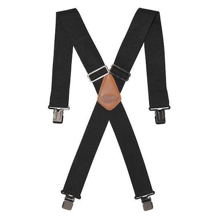 Black Suspenders 2" Web Straps by USA Bucket Boss Tool & Work Belts Aprons & Suspenders