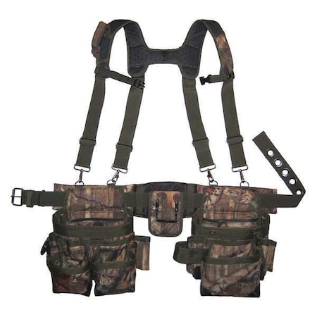 Suspension Rig Camo by USA Bucket Boss Tool & Work Belts Aprons & Suspenders