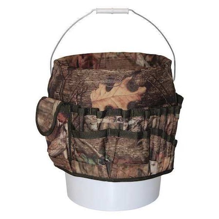 Storage Bucket 30 Pocket Camo by USA Bucket Boss Bucket Bags & Tool Organizers