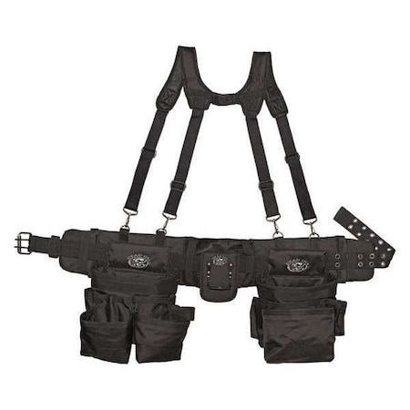 Tool Rig with Suspenders by USA Deadon Tool & Work Belts Aprons & Suspenders