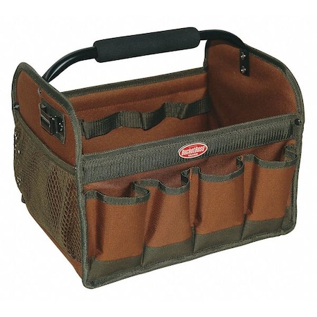 Tool Tote Hard 23 Pocket 12 x 10 x 11 by USA Bucket Boss Soft Sided Tool Storage Products