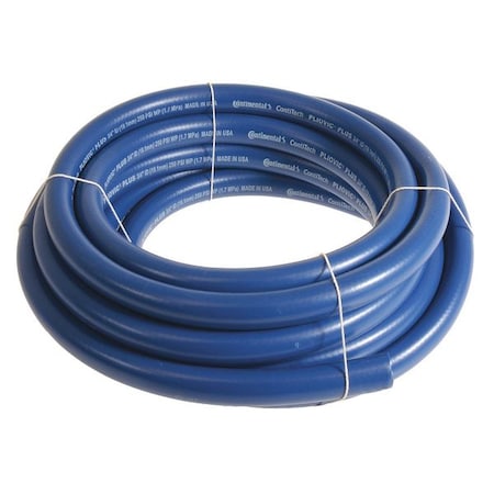 3/4" ID x 50 ft. PVC Air Hose 250 PSI BL by USA Pliovic Air Compressor Discharge & Suction Hoses