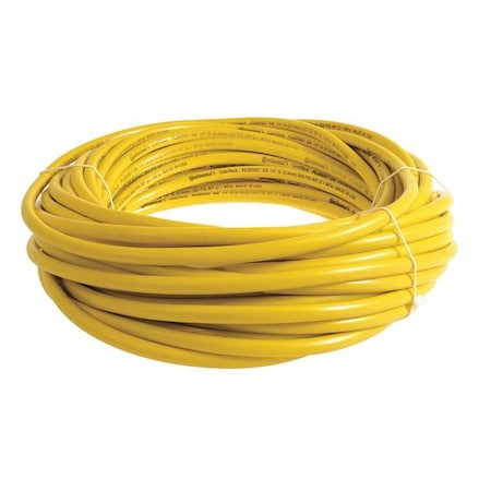 1/4" ID x 100 ft. PVC Air Hose 300 PSI YL by USA Pliovic Air Compressor Discharge & Suction Hoses