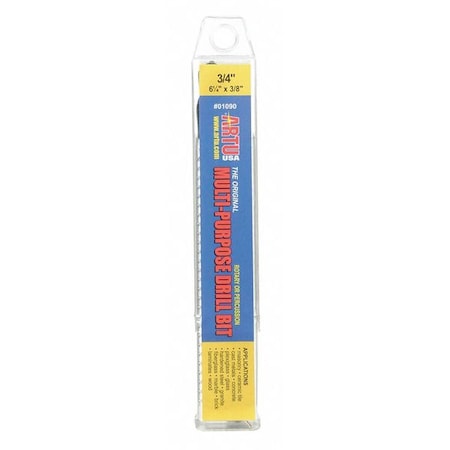 Multipurpose Drill Bit 3/4 x 6 1/4 by USA Artu Pilot Point Drill Bits