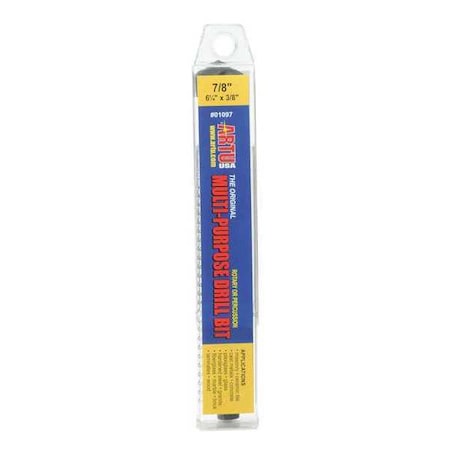 Multipurpose Drill Bit 7/8 x 6 3/8 by USA Artu Pilot Point Drill Bits