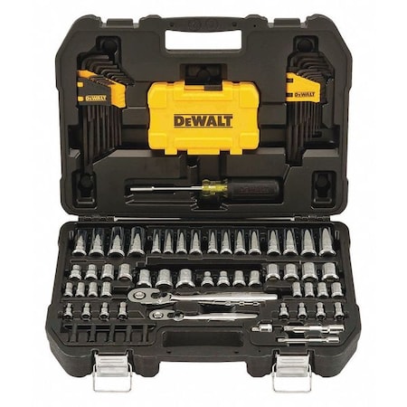 Mechanics Tool Kit w/Case 108 pcs. by USA Dewalt General Hand Tool Kits