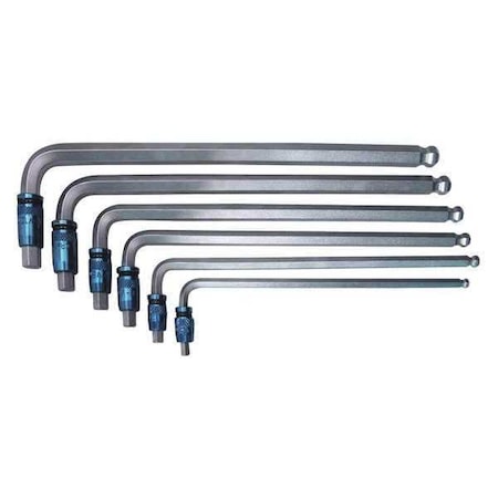 Int/Ext/Ball Hex Key Wrench 3 In 1 6pcs. by USA Astro Pneumatic Hex Key Sets