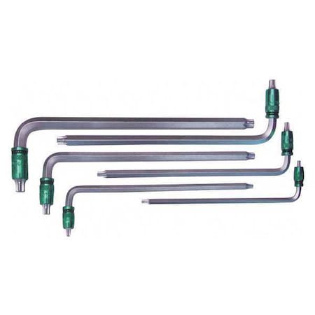 Torx/Ext Hex Key Wrench Set 6 pcs. by USA Astro Pneumatic Hex Key Sets