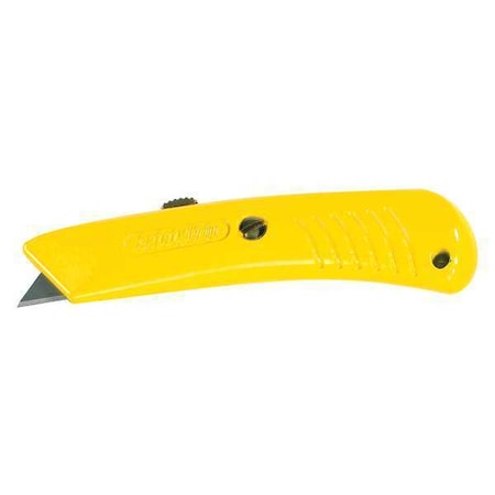 Utility Knife Safety Grip Yellow PK10 by USA Partners Brand Utility Knives