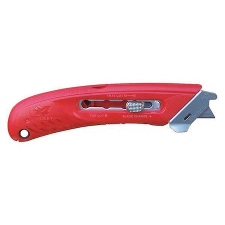 Utility Knife Safety Cut Left Hand PK12 by USA S4 Utility Knives