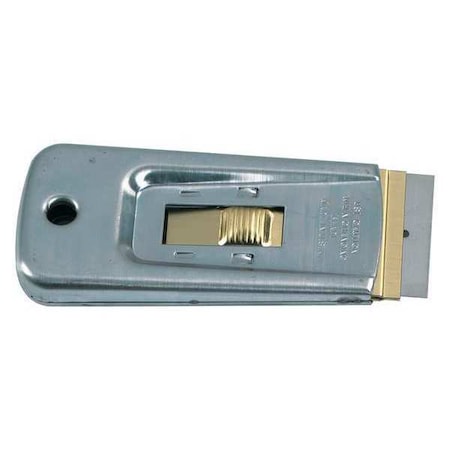 Scraper Knife Silver/Brass PK50 by USA Partners Brand Putty & Joint Knives Spatulas Scrapers