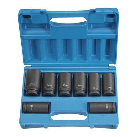 Duo Socket 1/4"Dx13mm D Duo by USA Grey Pneumatic Sockets