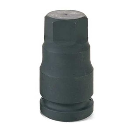 Hex Driver 1"Dx1 by USA Grey Pneumatic Nut Drivers