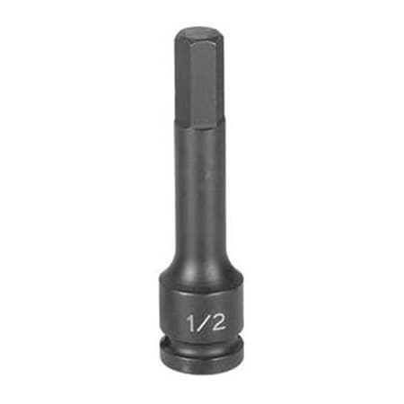 Hex Driver 1/2"Dx7mm 4 by USA Grey Pneumatic Nut Drivers
