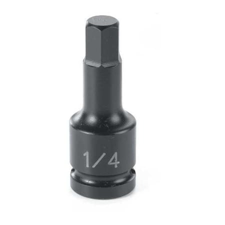 Hex Driver 1/4"Dx9mm by USA Grey Pneumatic Nut Drivers