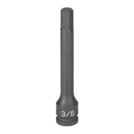 Hex Driver 3/8"Dx11mm 4 by USA Grey Pneumatic Nut Drivers
