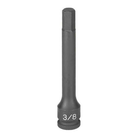 Hex Driver 3/8"Dx7/32 by USA Grey Pneumatic Nut Drivers