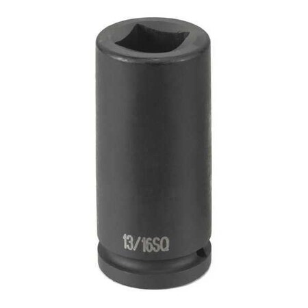 Impact Socket 3/4"D 13/16" D Square 4pt. by USA Grey Pneumatic Sockets