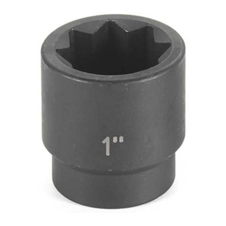 Socket 1/2"Dx1" Standard 8pt. by USA Grey Pneumatic Sockets