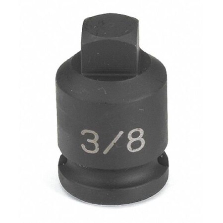 Impact Socket 1/2" D 8pt. Black by USA Grey Pneumatic Sockets