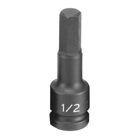 Impact Socket 1/2" D Hex by USA Grey Pneumatic Sockets