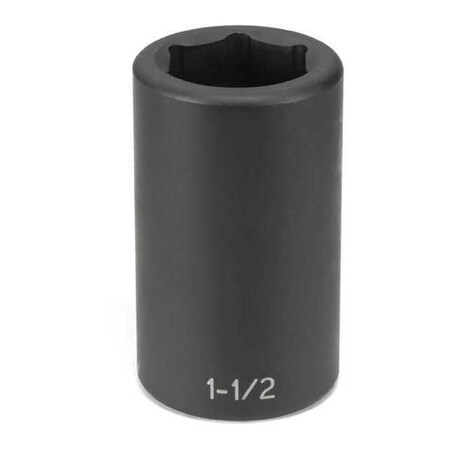 Budd Impact Socket 1 1/2" No 5 D D by USA Grey Pneumatic Sockets
