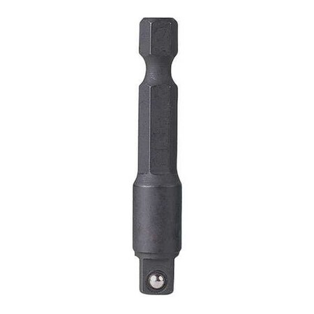 Impact Socket 1/4" D Adapter M Blk by USA Grey Pneumatic Sockets