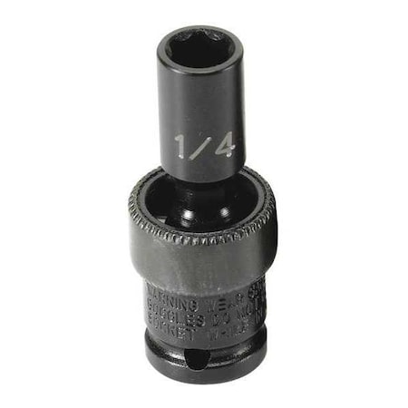 Impact Socket 1/4" D Univ 6pt. by USA Grey Pneumatic Sockets