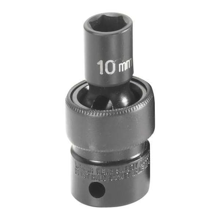 Socket 10mm 3/8"D Impact Univ 6pt. by USA Grey Pneumatic Sockets