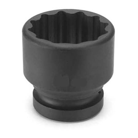 Socket 1 1/2"Dx57mm Standard 12pt. by USA Grey Pneumatic Sockets