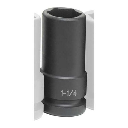 Socket 1 1/4" 1"D Impact 6pt. D Tw by USA Grey Pneumatic Sockets