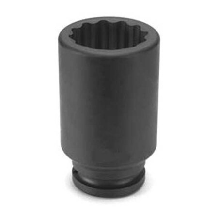 Impact Socket 1 13/16" 3/4D 12pt. D Blk by USA Grey Pneumatic Sockets