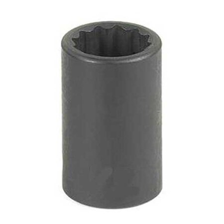 Socket 14mm 3/8"D Impact 12pt. Blk by USA Grey Pneumatic Sockets