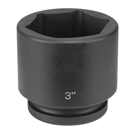 Socket 2 1/4" 1"D Impact 6pt. Blk by USA Grey Pneumatic Sockets
