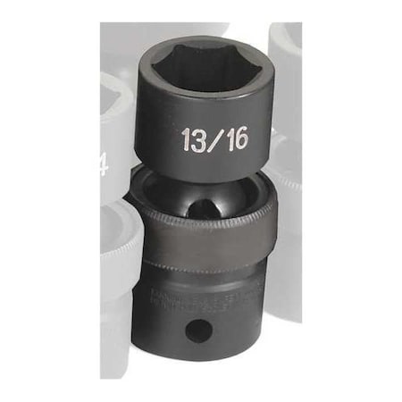 Impact Socket 13/16" 1/2"D Univ 6pt. by USA Grey Pneumatic Sockets