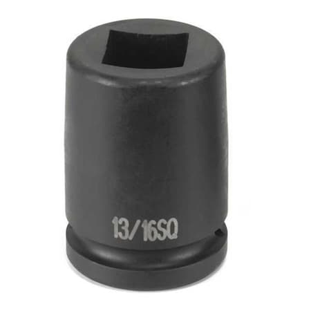 Impact Socket 13/16" 3/4"D Sq Black by USA Grey Pneumatic Sockets