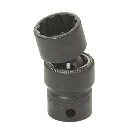 Socket 16mm 3/8"D Impact Univ 12pt. Blk by USA Grey Pneumatic Sockets