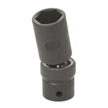 Socket 15mm 1/2"D Impact 6pt. D by USA Grey Pneumatic Sockets