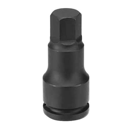 Socket 27mm 3/4"D Impact Hex Male Blk by USA Grey Pneumatic Sockets
