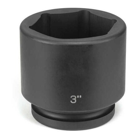 Socket 3 1/8" 1"D Impact 6pt. D by USA Grey Pneumatic Sockets