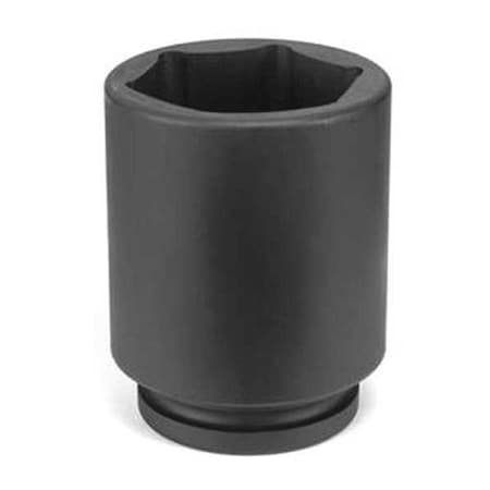 Socket 38mm 1"D Impact 6pt. D Blk by USA Grey Pneumatic Sockets