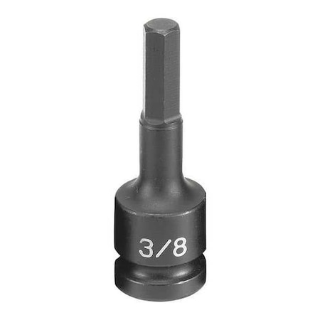 Impact Socket 3/8" 1/2"D Hex by USA Grey Pneumatic Sockets
