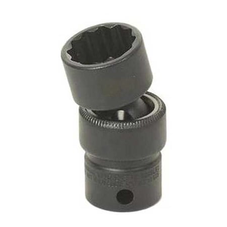 Impact Socket 3/8" D Univ 12pt. Blk by USA Grey Pneumatic Sockets