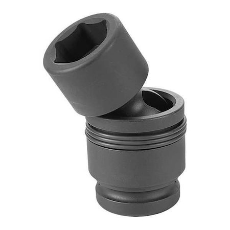 Socket 36mm 1"D Impact Univ 6pt. Blk by USA Grey Pneumatic Sockets